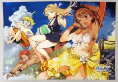 【中古】ポスター [単品] 特製描き下ろしイラスト特大布ポスター 集合 「PS4/Switchソフト ライザのアトリエ ～常闇の女王と秘密の隠れ家～ スペシャルコレクションボックス」 同梱品