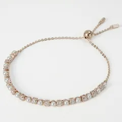 SWAROVSKI スワロフスキー ブレスレット レディース ローズゴールド 5729506 Matrix Tennis 