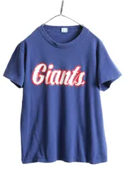 【お得なクーポン配布中!】 80s USA製 チャンピオン NFL ジャイアンツ プリント Tシャツ L