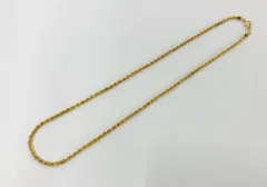 K18 40cm 8.3g ゴールドネックレス 18金