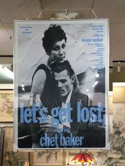 Let's Get Lost Bruce Weber P3 chet baker 大判ポスター フレーム付き！ レッツ ゲット ロスト チェットベーカー ブルースウェバー 送料込み（沖縄県及び離島を除く）