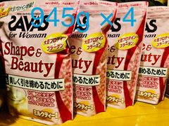 ザバス ソイプロテイン シェイプ&ビューティ ミルクティ945g 45食分×4