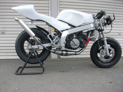 NSR50専用の新品未使用、ボアアップエンジン用手巻きチャンバーの出品