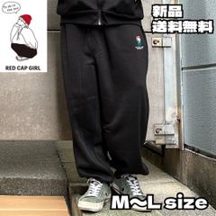 セット売り　キャップ　スウェットパンツ RED CAP GIRL/レッドキャップガール】 フロント 刺繍 裏起毛