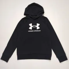ジュニア スウェットパーカー UAライバルフリース ビッグロゴ フーディー 1379791-001のサムネイル