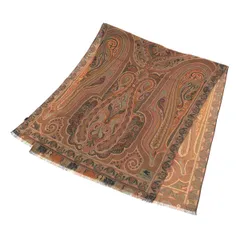 ETRO エトロ ストール  62×150cm/薄手/ペイズリー/ウール×シルク    ブラウン ユニセックス / 240001166905