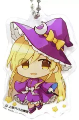 【中古】雑貨 霧雨魔理沙(夢時空) 「東方Project×アトレ秋葉原 博麗神社～春祭り2021 アクリルキーホルダー 幻想郷SDコレクション2-E バイオレット」