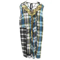 マークジェイコブス ノースリーブ チェック柄 ワンピース 12 MARC JACOBS レディース 【中古】  【230531】