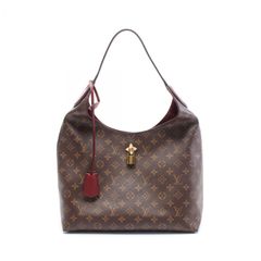 LOUIS VUITTON ルイ・ヴィトン フラワーホーボー モノグラム ショルダーバッグ