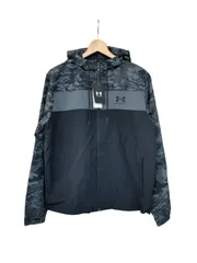 アンダーアーマー◆メンズ ウインド フルジップジャケット カモ柄 ウィンドブレーカー