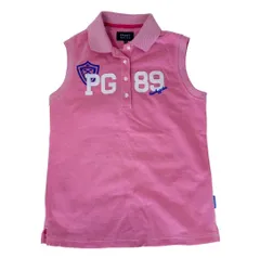 ☆超美品☆パーリーゲイツ  ノースリーブ 襟付き ゴルフウェア　レディース