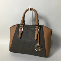 2507-127｜マイケルコース ハンドバッグ レザー ブラウン