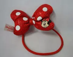【中古】アクセサリー(非金属)(キャラクター) ミニーマウス(リボン/レッド) ヘアゴム 「ディズニー」 東京ディズニーリゾート限定