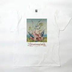 快楽の園 中央 右塔 ヒエロニムス・ボス 半袖 Tシャツ ホワイト GILDAN(ギルダン) 5.3オンス【RAF】Hieronymus Bosch Garden of Earthly Delights S/S TEE 244101