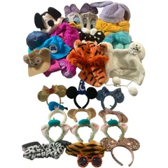 ★ Disney ディズニー グッズ 26点 まとめ商品 キャップ カチューシャ 帽子 ヘアバンド サングラス ミニーマウス ジェラトーニ 東京ディズニーリゾート 3kg