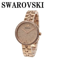 スワロフスキー SWAROVSKI 5517800 腕時計 コスモポリタン クォーツ アナログ 電池式 ウォッチ レディース ローズゴールド ピーチ