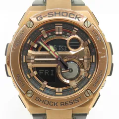 値下げ 中古 CASIO G-SHOCK GST-210B 人気カラー ブロンズ CASIO G-SHOCK GST-210B ブロンズ G-STEEL カシオ ジーショック｜Yahoo