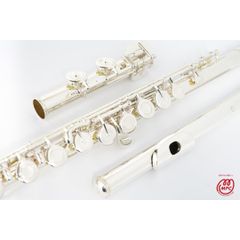 【中古】Muramatsu（ムラマツ）フルート EX III-CC 初心者 入門 木管楽器 吹奏楽 オーケストラ 銀メッキ 銀製 洋銀製 クラシック ジャズ プレゼント ギフト ハードケース 付属 修理済み 技術者検品後発送
