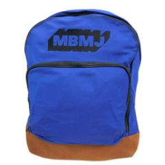 マークｂｙマークジェイコブス　MARC BY MARC JACOBS MBMJ　ナイロン/スエード　リュックサック　アルティメット　バックパック　エンブロイダード　Ｍ０００６３４７　ＭＡＺＡＲＩＮＥ　ＢＬＵＥ　新品同様