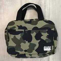 美中古 初期 APE BAPE エイプ 3連ウェストバッグ イエローカモ 美中古 初期 APE BAPE エイプ 3連ウェストバッグ イエローカモ