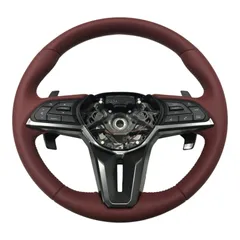 Nissan ステアリング 7716U 黒 赤いストライプ Nissan