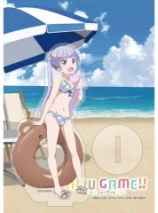 [중고] 아크릴 스탠드 아크릴 패널 량풍 아오바 (수영복) 아크릴 스탠드 [NEW GAME!!]
