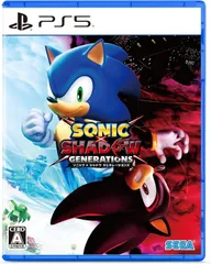 在庫あり【新品】【PS5】ソニック × シャドウ ジェネレーションズ★限定特典：DLC「モダンソニック レガシースキン」／映画『SONIC3（原題）』特製ロゴステッカー★【ネコポス送料300円】