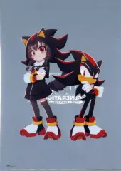 【中古】クリアファイル 戌神ころね シャドウ衣装ver コラボイラスト A4クリアファイル 「PS5/PS4/Switchソフト ソニック × シャドウ ジェネレーションズ」 ゲオ購入特典