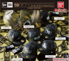 台紙のみ NEW ERA 59FIFTY ミニチュアスイングコレクション ニューエラ フィフティーナインフィフティー LOGO HISTORY ロゴヒストリー