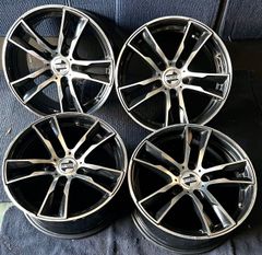 KELLENERS sport  社外品 17インチ ホイール4本 8J 34 PCD120 ハブ径約72.5    No.633