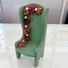 アンティーク ドールチェア 木製 ドールハウス椅子 海外アンティーク