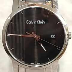 【美品】Calvin Klein　カルバンクライン  腕時計 メンズ シンプル ブランド スイス k2g2g1 （SNA）024031700501AA