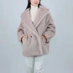 マックスマーラ MAXMARA レディース ショートコート ボアコート バージンウールコート OLGA オルガ テディベア 2521086032600 002 BEIGEのサムネイル