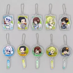 【中古】キーホルダー 全10種セット アクリルキーホルダー 「まるくじ 呪術廻戦 Summer memories YUKATA styl」 中吉