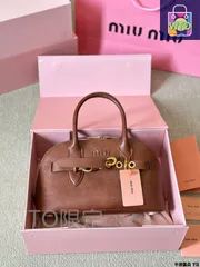 MiuMiu Aventure餃子バッグ/ハンドバッグ、リュック、小銭入れ、手首バッグ、肩バッグ、-WTO輸入-WTO輸入1-SES30
