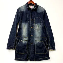 【中古】【メンズ】  NICOLE CLUB FOR MEN DENIM COAT 3164-4900 ニコルクラブフォーメン デニムコート ジャケット アウター  【147-240822-ay-10-IZU】