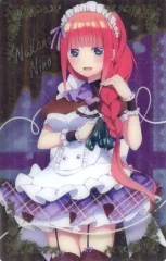 【中古】食玩 トレーディングカード 5.中野二乃(1) ドレスアップカード 「映画五等分の花嫁 トレーディングメタルカードコレクションガム」