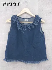 ◇ AS KNOW AS アズノゥアズ ノースリーブ Tシャツ カットソー サイズレディース インディゴ レディース 【中古】 【1002801123369】のサムネイル