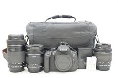 C061911)Canon EOS Kiss X7i デジタル一眼　ダブルレンズキット　１０－１８㎜　レンズセット
