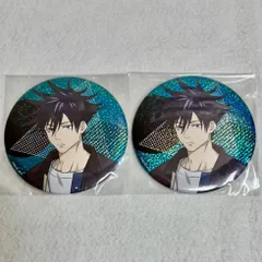 呪術廻戦 くじ引き堂 Study&Study おおきなキラキラ缶バッジ D-2 伏黒恵 2個セット