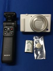 ◆SONY デジタルカメラVLOGCAM ZV-1＆シューティンググリップ〈GP-VPT2BT〉  （RE0089）◆