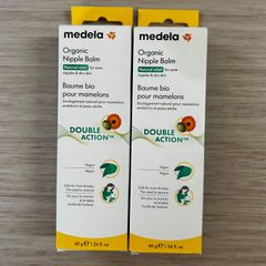 メデラ　オーガニックニップルバーム　2点セット　40g　乳頭ケア　乾燥肌　敏感肌ケアにも　未使用