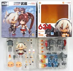 【中古】フィギュア ねんどろいど 武蔵 「艦隊これくしょん～艦これ～」 第参回「艦これ」観艦式＆2016第17回漫画博覧会(台湾)＆GOODSMILE ONLINE SHOP限定