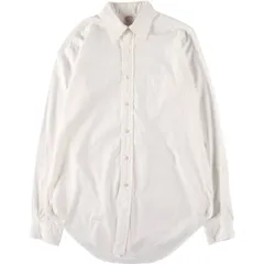 古着 ブルックスブラザーズ Brooks Brothers MAKERS 長袖 コットンシャツ USA製 メンズM相当/eaa526663