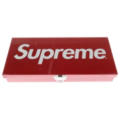 Supreme ストレージボックス ラージ レッド Supreme シュプリーム 17SS Large Metal Storage Box ラージ