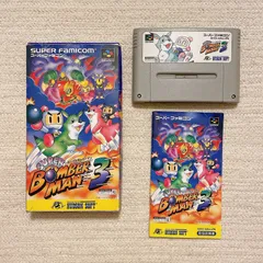 【動作未確認】SFC スーパーボンバーマン3 箱・説明書付き スーファミ ジャンク品