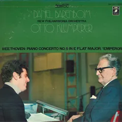 LP Beethoven, Barenboim, Klemperer, New Philharmonia Orchestra Piano Concerto No.5 In E Flat Major, ”emperor” EAC70210 ANGEL /002