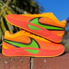 NIKE GIANNIS FREAK 6 EP ナイキ ヤニス フリーク 6 ヤニス アデトクンボ 【MEN'S】 lt wild mango/action green-black FJ7807-601