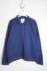正規 Lafayette ラファイエット NIGHT AND THE CITY ドリズラー ハリントン ジャケット スウィングトップ LFT17AW027 紺 XL 本物 908P★2のサムネイル