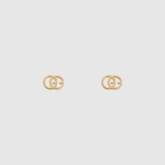 【新品・並行輸入品】グッチ GUCCI スタッズ ピアス 18Kイエローゴールド　定価113300円　094074